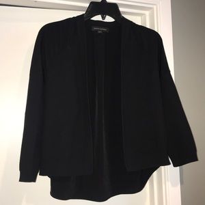Banana Republic black cardigan.